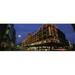 Panoramic Images PPI95031L Low angle view of buildings lit up at night Harrods London England Poster Print by Panoramic Images - 36 x 12