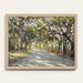 Southern Oaks Framed Canvas - Gold Frame, 36" x 48" - Ballard Designs 36" x 48" - Ballard Designs