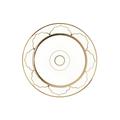 Set of 4 Bunny Williams Gold Star Salad/Dessert Plate - Swirl - Ballard Designs - Ballard Designs