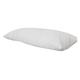 British Made Bolster Ethically Sourced Duck Feather Filled Pillow for UK Mattresses with 100% Cotton Casing for Luxury Lumbar Support Free White Pillowcase – Double Bed