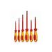 Witte 653742 Insulated Slotted and Phillips Screwdriver Set 6 Piece