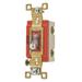 ZORO SELECT 4901PLC120 Pilot Light Wall Switch,Clear,20A