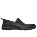 Skechers Men's Relaxed Fit: Harper - Forde Loafer Shoes | Size 9.5 | Black | Leather/Synthetic/Textile