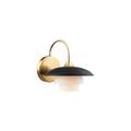 Hudson Valley Barron 8 1/4"H Aged Brass Wall Sconce