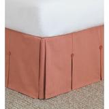 Eastern Accents Rena Witcoff Rose 16" Bed Skirt Cotton in Orange | Twin | Wayfair SKT-393