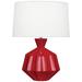 Robert Abbey Orion 27" Ruby Red Ceramic Table Lamp