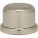 Satco 1/2in Finial-Zinc Die Cast 1/4-28 Nickel