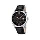 Festina Men's Quartz Watch with Black Dial Analogue Display and Black Leather Strap F16872/4
