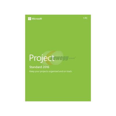 Microsoft Z9V-00347 Project 2016 Windows Eng Medialess