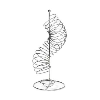 TableCraft FSP1507 Vertical Spiral Fruit Basket - 3-5/8x19 Chrome