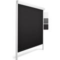 Sol Royal Cassette Roller Blind 120x175cm K24 Dimming Thermal Window Blind - Vertical Patio Door Blind Insulation No Drill Blinds Window Treatment in Black