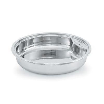 Vollrath 46131 6 Qt. Replacement Stainless Steel Food Pan for Round Intrigue Induction Chafers