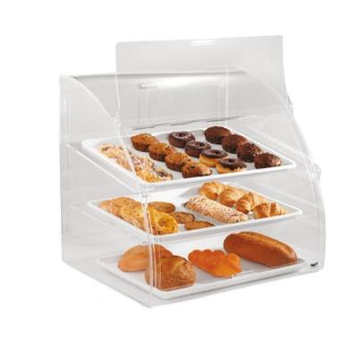 Vollrath Euro Clear Bakery Case- Large Accommodates 3- 18" X 26" Trays