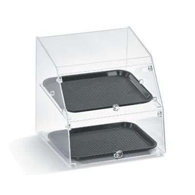 Vollrath LBC1418-3F-06 Curved-Front Pastry Display Case - (3)14x18 Trays