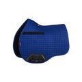 LeMieux General Purpose Suede Square Saddle Pad - English Saddle Pads for Horses - Equestrian Riding Equipment and Accessories (Benetton Blue - Small/Medium)