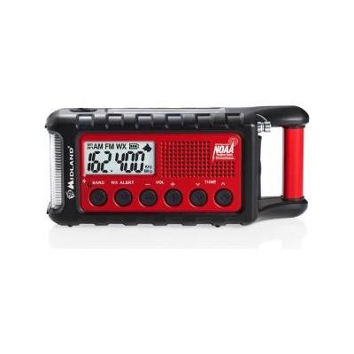 Midland Consumer Radio ER310 Emergency Solar Hand Crank AM/FM Digital Weather Radio