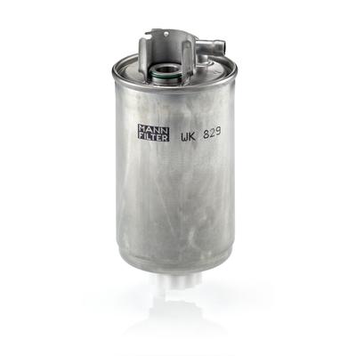 Mann-Filter Kraftstofffilter (WK 829) für Audi A2 KFZ Auto Benzinfilter