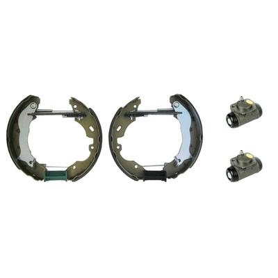 BREMBO Bremsbackensatz KIT & FIT hinten rechts links vormontiert für FORD 93BB2200CA K 24 040