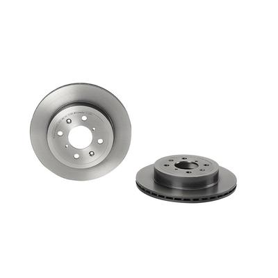 BREMBO Bremsscheibe COATED DISC LINE vorne rechts links innenbelüftet 253mm für SUZUKI VAUXHALL SUBARU OPEL 5531186G02 9