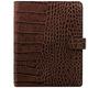 Filofax A5 Classic Croc Organiser - Chestnut