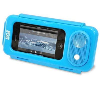 Pyle - Surf Universal Waterproof Portable Speaker and Case for iPod/iPhone4 & 5/MP3 Player/Smartphon