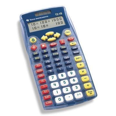 Texas Instruments Ti-15 School Calculator