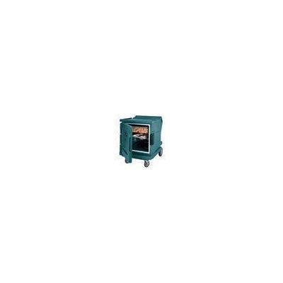 Cambro Camtherm 120V Hot & Cold Cart with Fahrenheit Thermostat Granite Green, 30-1/2x42x42-3/8