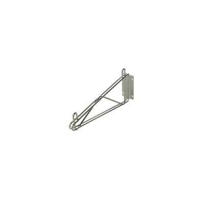 Focus Foodservice 24in Chromate Direct Mount Wall Brackets