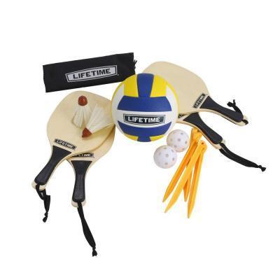 Lifetime Lifetime Other Sports 3 Sport Volleyball, Badminton and Pickleball Game Set 90541