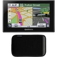 Garmin - Bundle nuvi 67LM 6 Essential Series 2015 GPS w Lifetime Maps Mount & Case Bundle