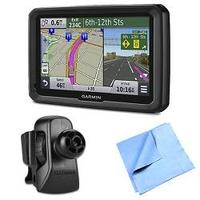 Garmin dezl 570LMT 5" Truck GPS Navigation w Lifetime Map Traffic Air Vent Mount Bundle