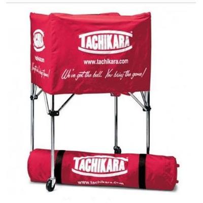 Tachikara BIKSP.SC Portable Volleyball Cart - Scarlet