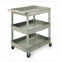 H. Wilson Large Tub Cart 3 Shelves TC111-B TC111B