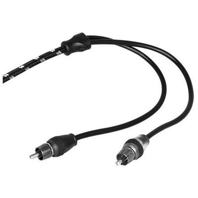 Rockford Fosgate RFIT-3 3 Feet Premium Dual Twist Signal Cable (RCA for Audio Device - 3 ft - 2 x RC
