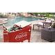 Leigh Country 60 Qt. Coca-Cola Embossed Ice Cold Cooler in Red | 31.5 H x 29.5 W x 16.9 D in | Wayfair CP 98105