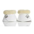 LeMieux WrapRound Lambswool Overreach Horse Boots - Over Reach or Bell Boots for Horses - Protective Gear and Training Equipment - Equine Boots, Wraps & Accessories (White/XLarge)