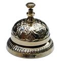 Antique Style Solid Brass Hotel Counter Desk Bell Ring For Service Call Bells