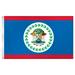 3x5 Belize Flag Central American Banner Country Pennant