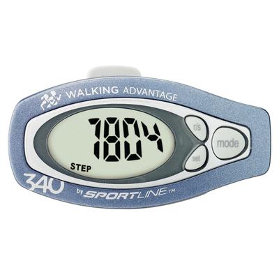 Sportline Pedometers / Activity Monitors: Sportline 340 Multi-Function Go-Walking Pedometer