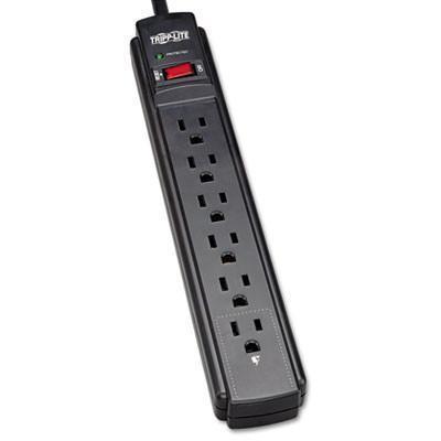 Tripp Lite TLP606B Surge Suppressor 6 Outlet 6ft Cord 790 Joules Black