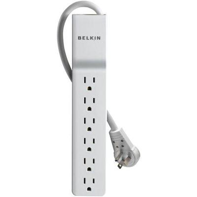 Belkin BE106000-08R 6-Outlet Home/Office Surge Protector (8ft cord, Rotating Plug)