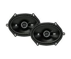 Kicker Pair Kicker 43DSC6804 DSC680 6x8 200 Watt 2-Way Car Stereo Speakers 4-Ohm With Extended Voice