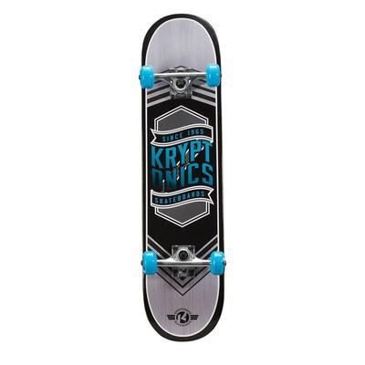 Kryptonics 31 in. Flag Blue Drop-In Complete Skateboard