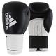 adidas Unisex Hybrid 100 Boxing Gloves, Black/White, 14 oz UK