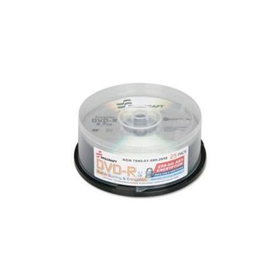 Skilcraft NSN5992658 Skilcraft DVD Recordable Media - DVD-R - 8x - 4.70 GB - 25 Pack Spindle