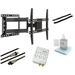 Atlantic Technology Full Motion Wall Mount Kit for 37" to 64" Flat Panel TVs