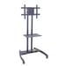 Luxor Luxor Adjustable Height TV Stand w/Shelf, FP2500 FP2500