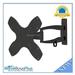 MonoPrice 3-Way Adjustable Tilt & Swivel Wall Mount Bracket VESA 75 100 & 200, 44 lbs max