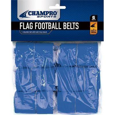 Champro Flag Football Belts/Flags (6Pack) , Royal Blue, large