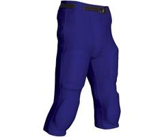 Champro Youth Goal Line Poly Spandex Football Pant , Purple, small